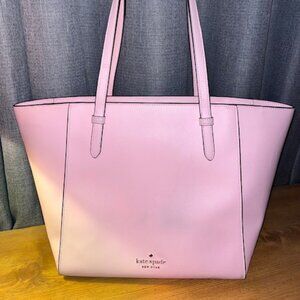 Kate Spade Becca Large Tote Chalk Pink Saffiano